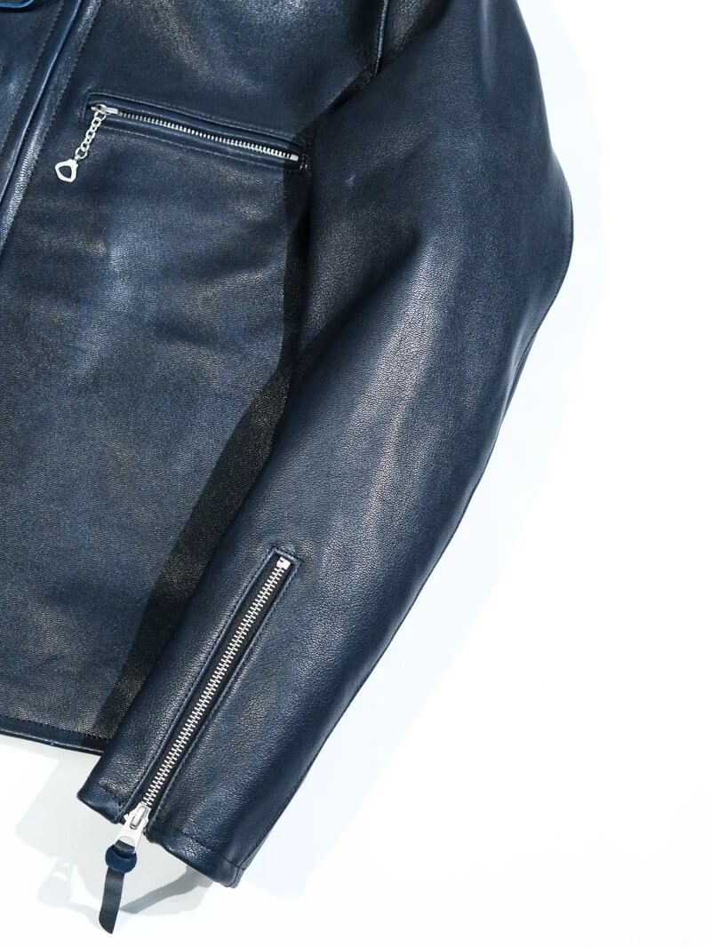 カフェレーサー ライダース J-100 ゴートスキン