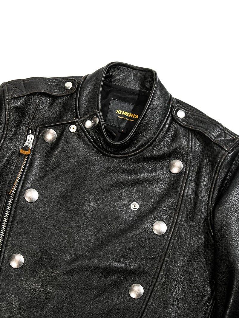 Double-Breasted Riders Jacket J-31 — 1930s Goatskin