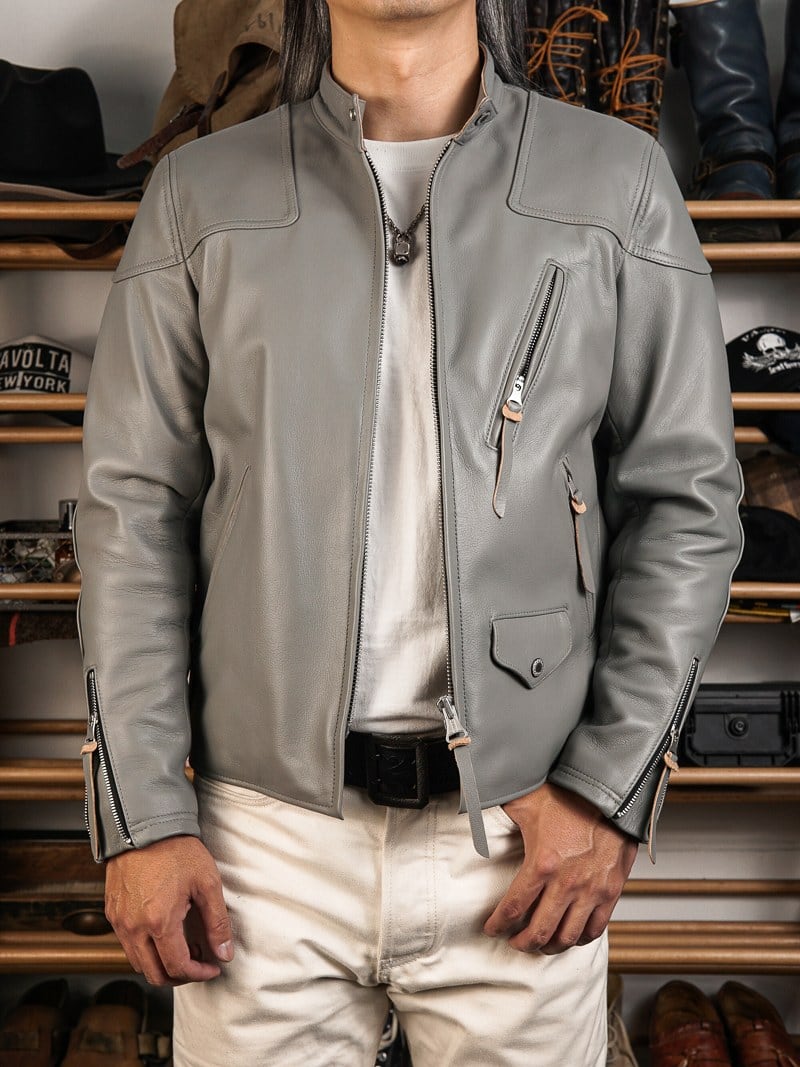 Single Riders Leather Jacket — Tannin Tanned Goatskin