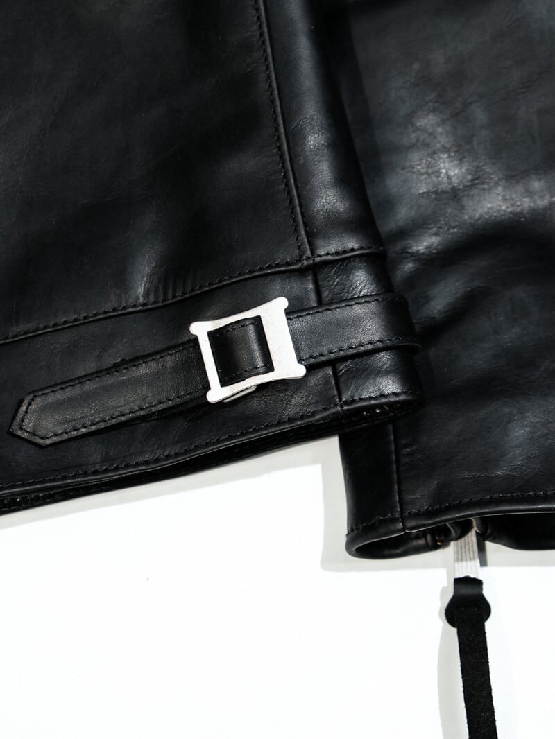 551 Leather Jacket — British Classic, Black Calfskin