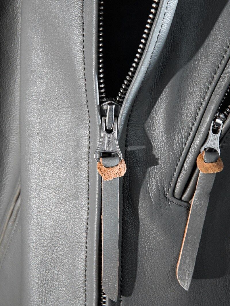 Single Riders Leather Jacket — Tannin Tanned Goatskin