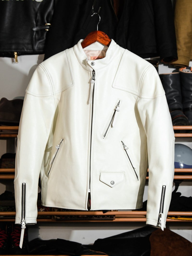 Single Riders Leather Jacket — Tannin Tanned Goatskin