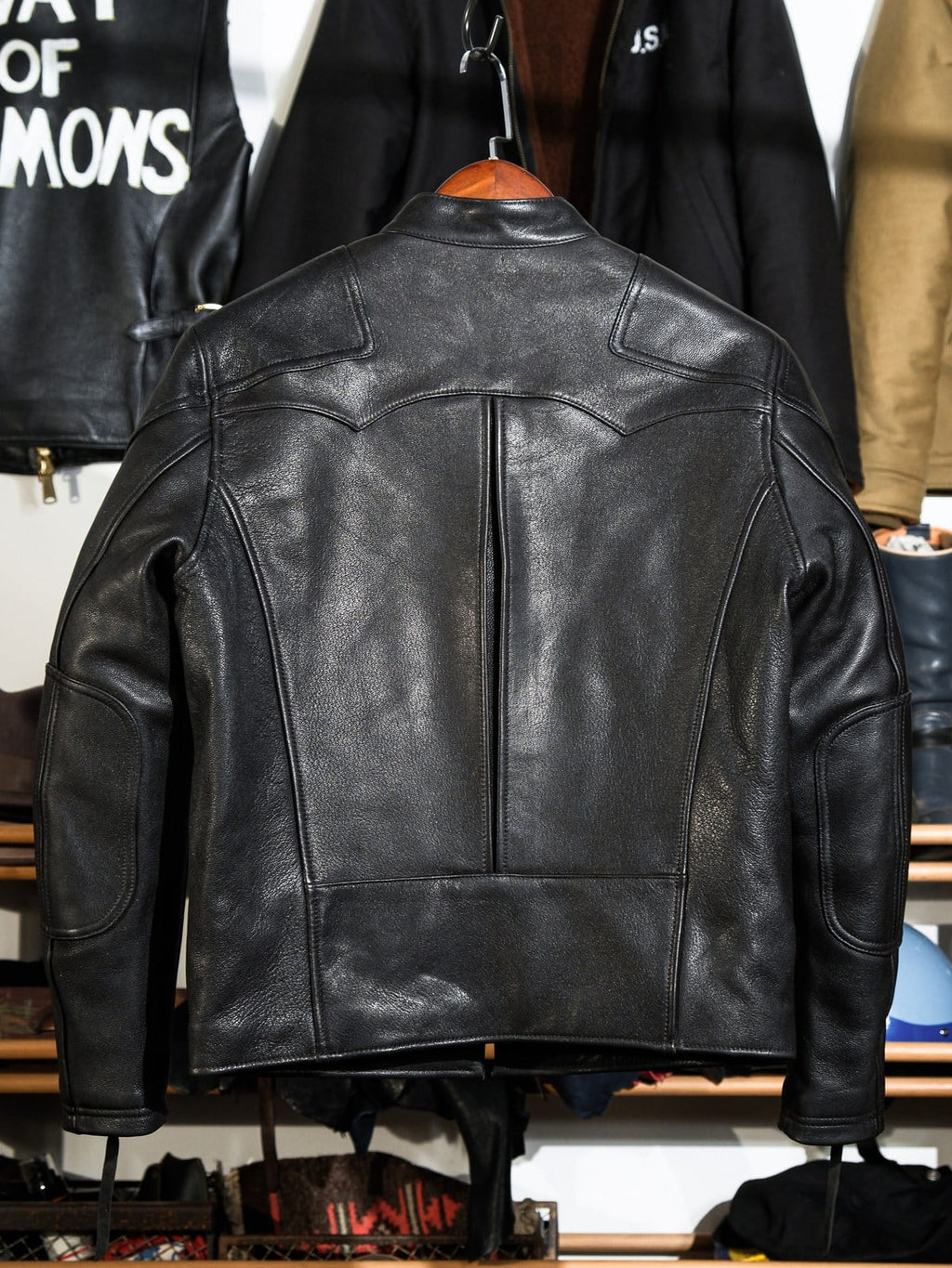 Single Riders Leather Jacket — Tannin Tanned Goatskin
