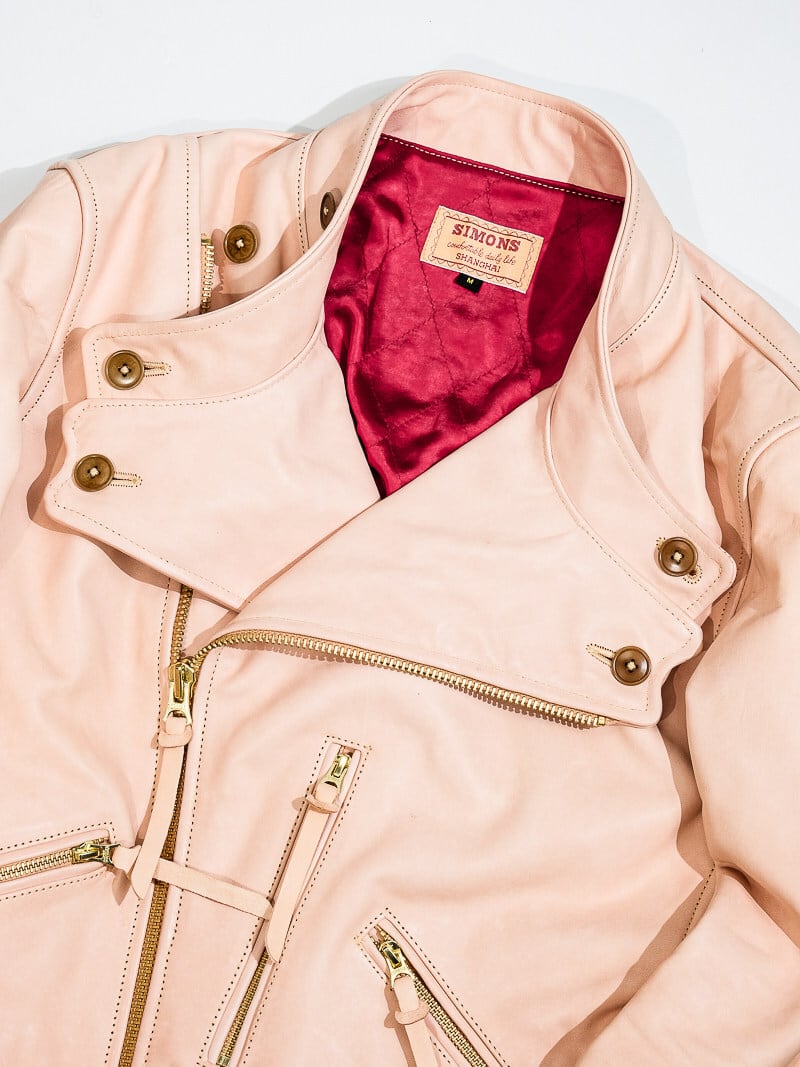 Sonoma Jacket ワイドショルダー絞り ホースハイド