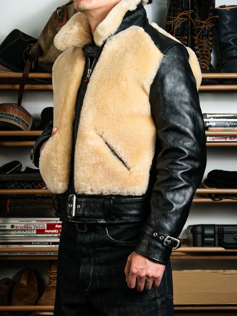 GRIZZLY JACKET Mountain Fur Jacket — Merino Wool Pile, 1930s