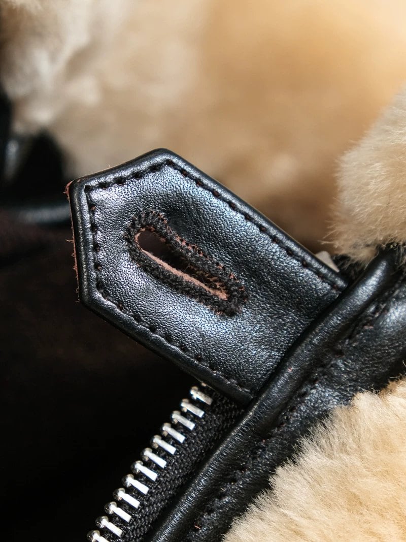GRIZZLY JACKET Mountain Fur Jacket — Merino Wool Pile, 1930s