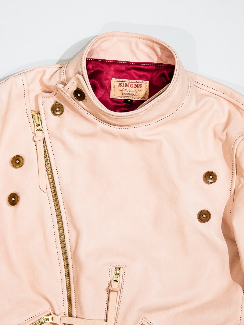 Sonoma Jacket ワイドショルダー絞り ホースハイド