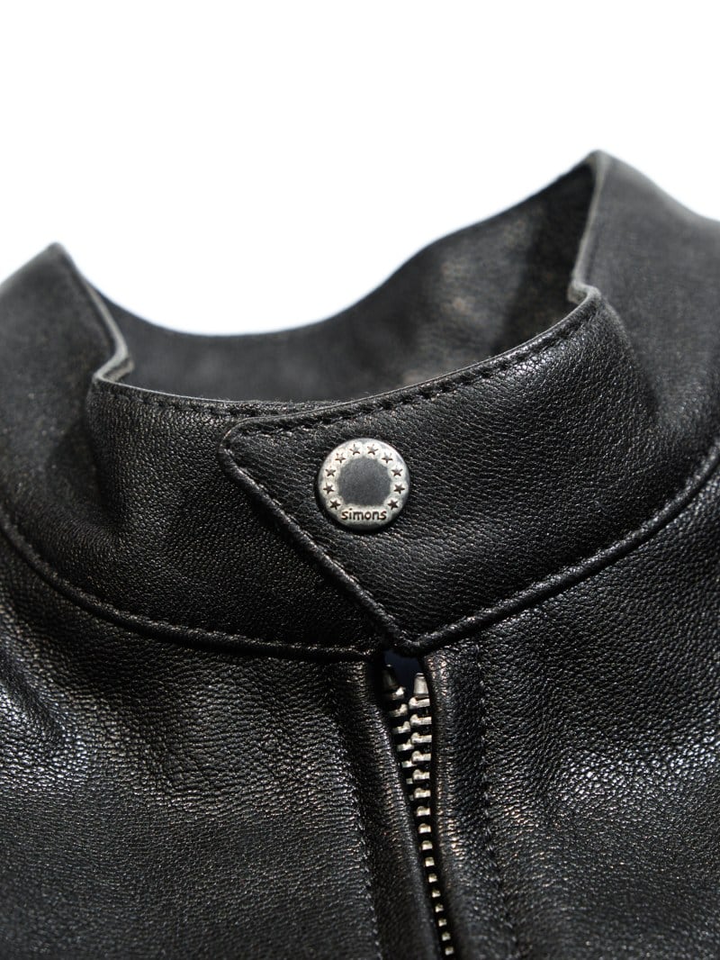 Single Riders Leather Jacket — Tannin Tanned Goatskin