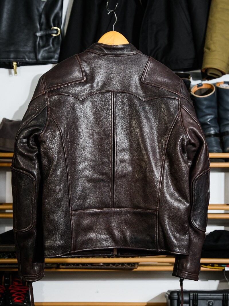 Single Riders Leather Jacket — Tannin Tanned Goatskin