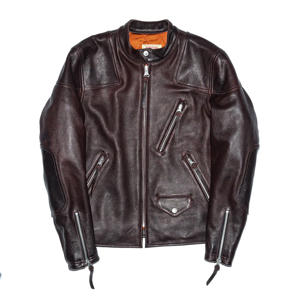 Single Riders Leather Jacket — Tannin Tanned Goatskin