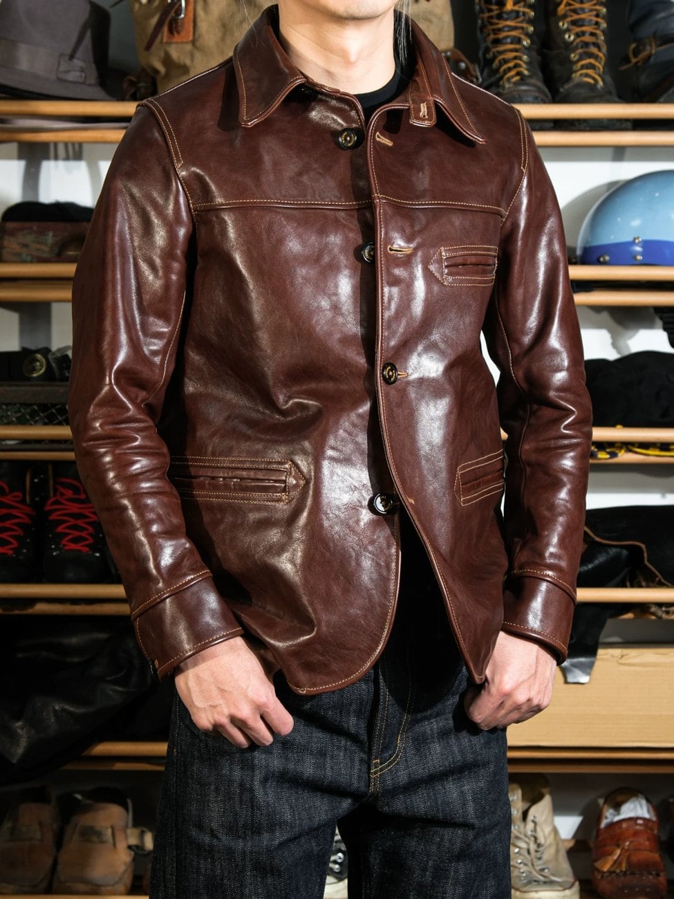 Brakeman Railroad Short Coat — 1930s