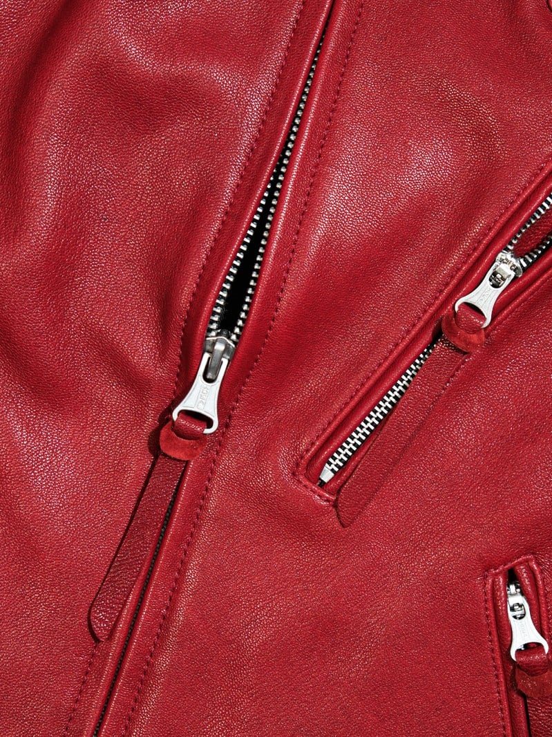 Single Riders Leather Jacket — Tannin Tanned Goatskin