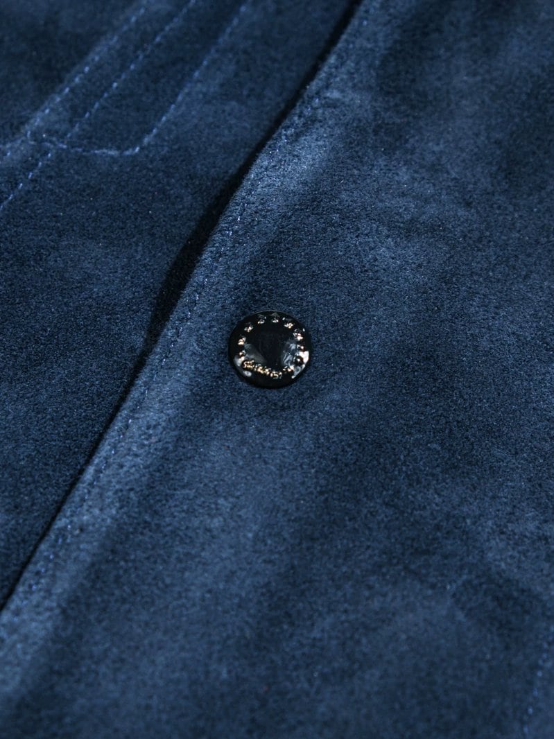 Suede Trucker Jacket — Third Type, Goat Suede