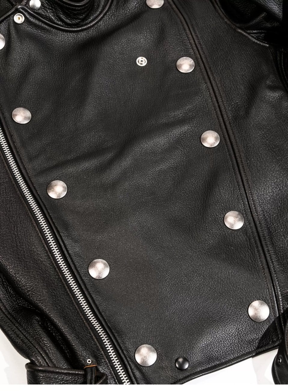Double-Breasted Riders Jacket J-31 — 1930s Goatskin