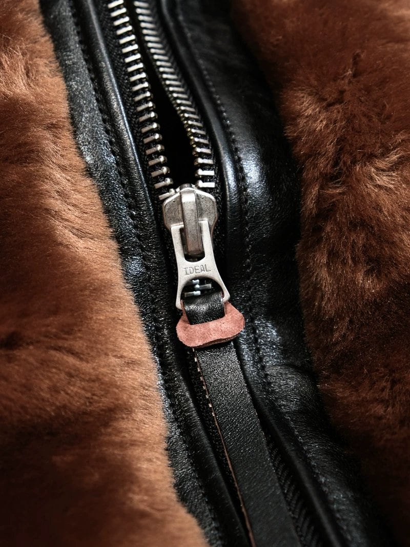 GRIZZLY JACKET Mountain Fur Jacket — Merino Wool Pile, 1930s