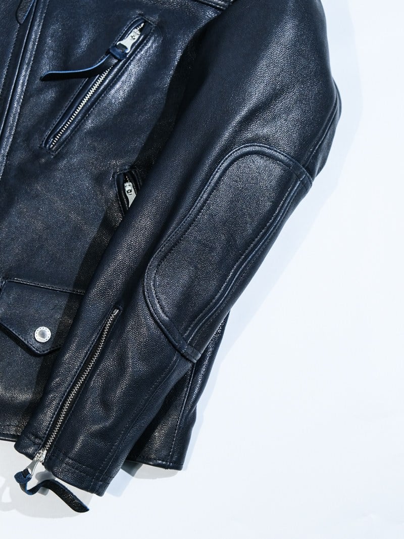 Single Riders Leather Jacket — Tannin Tanned Goatskin