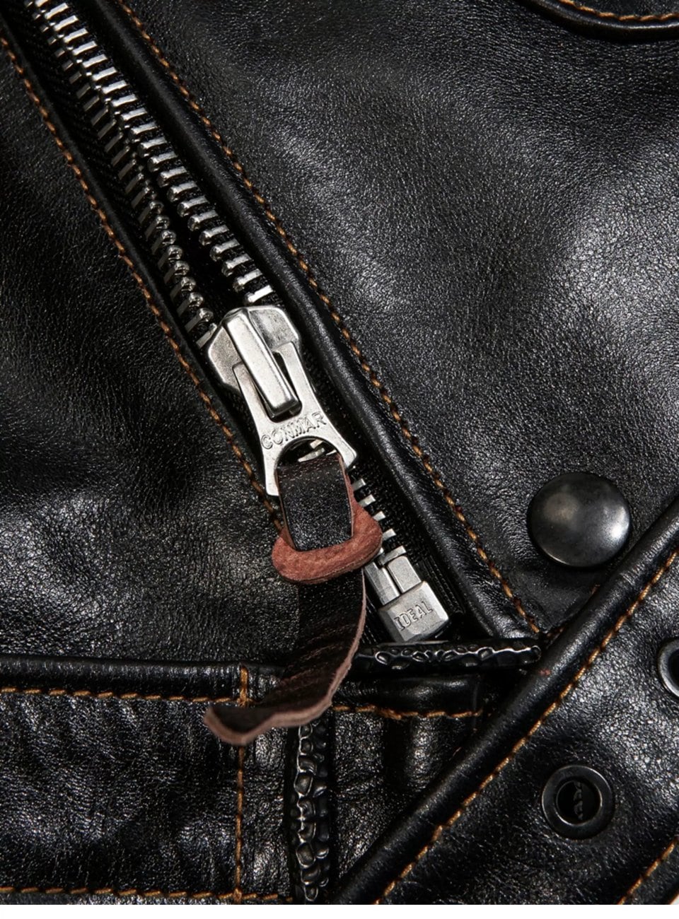 Classic Double-Pocket Riders — Tea-Core, 1930s Horsehide