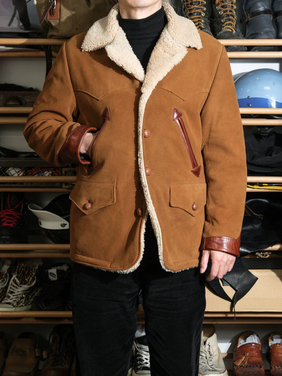 Shearling Ranch Coat — Double Layer, Sheepskin