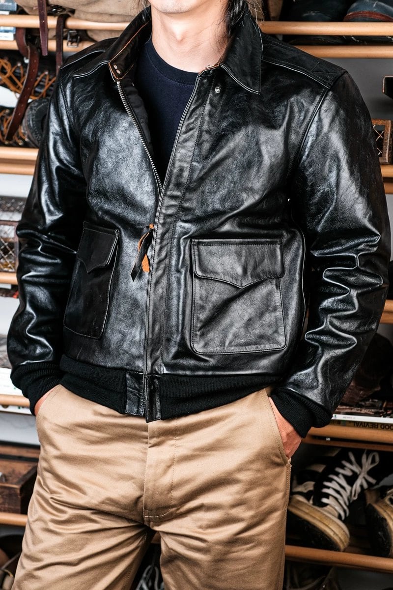 A-2 Leather Flight Jacket 23380 — Horsehide