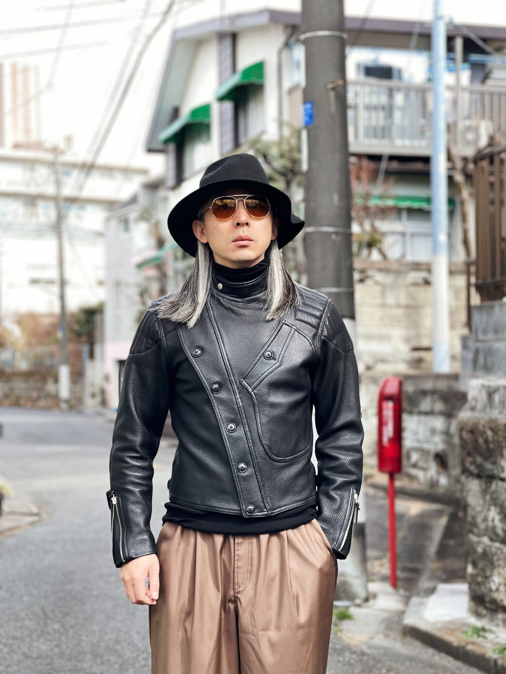1920s Vintage Classic Riders Jacket — Heavy Goatskin