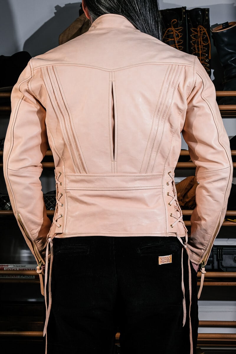Sonoma Jacket ワイドショルダー絞り ホースハイド