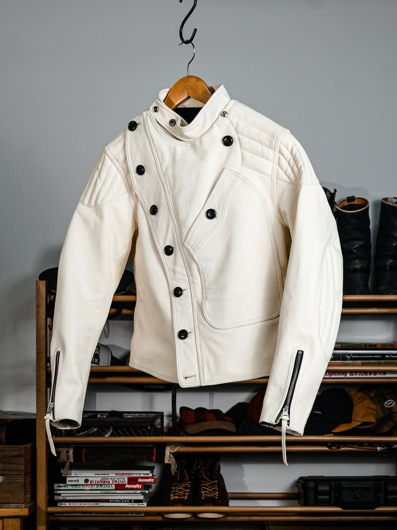 1920s Vintage Classic Riders Jacket — Heavy Goatskin