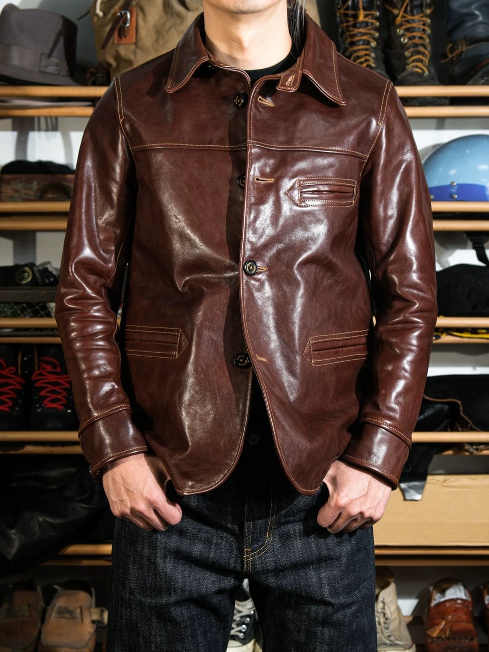 Brakeman Railroad Short Coat — 1930s