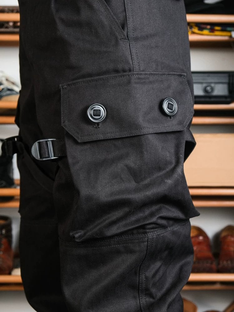 Cargo Trousers — Multi Pocket, 380 g Cotton