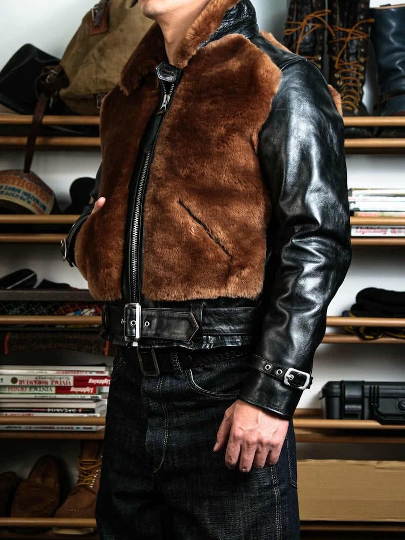 GRIZZLY JACKET Mountain Fur Jacket — Merino Wool Pile, 1930s