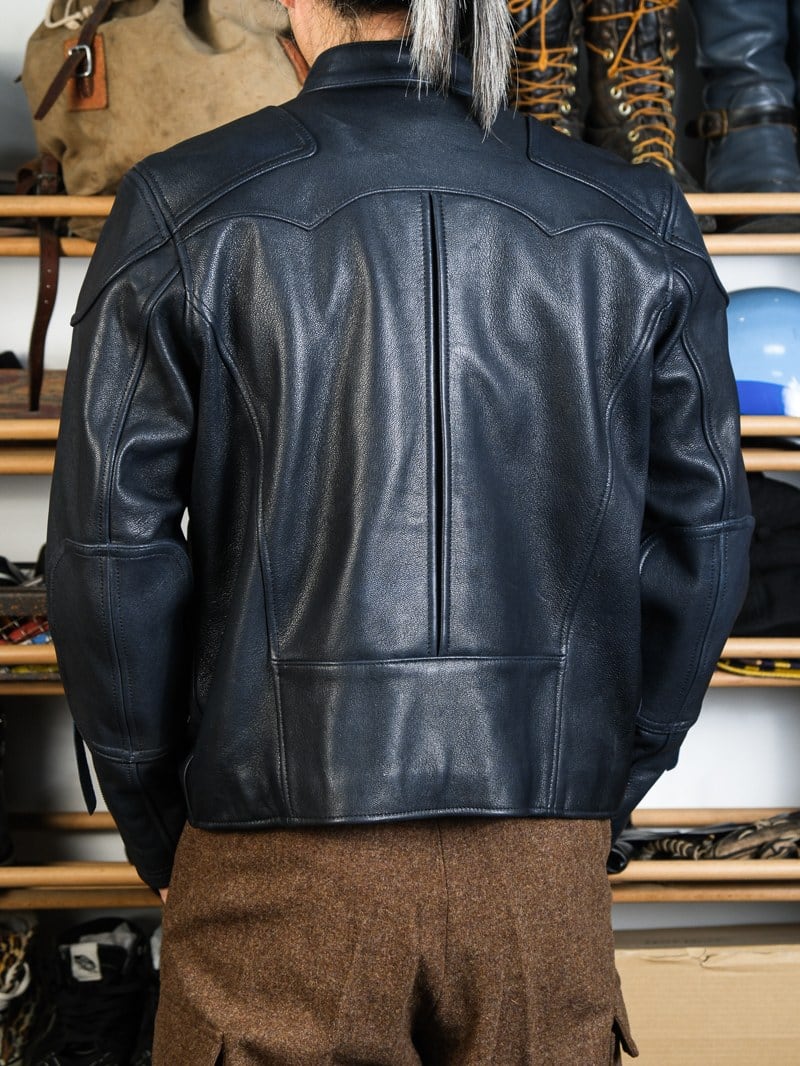 Single Riders Leather Jacket — Tannin Tanned Goatskin