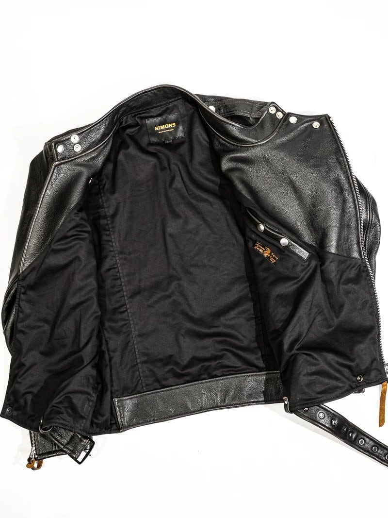 Double-Breasted Riders Jacket J-31 — 1930s Goatskin