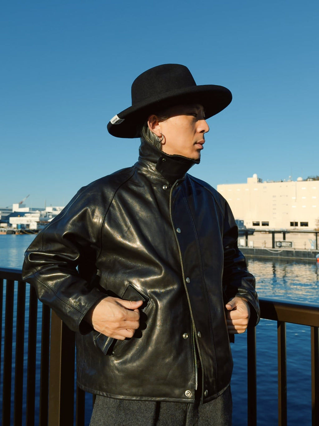 Courier Jacket — ECO Oil-Wax Calfskin