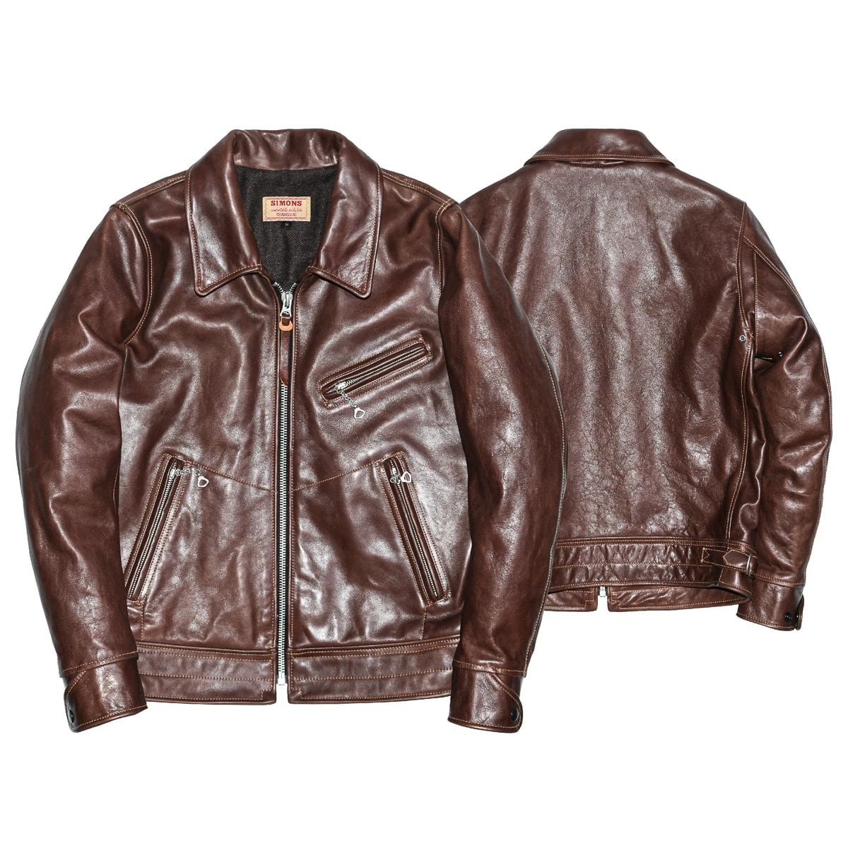 Highway Patrol Single Riders — 1930s Horsehide