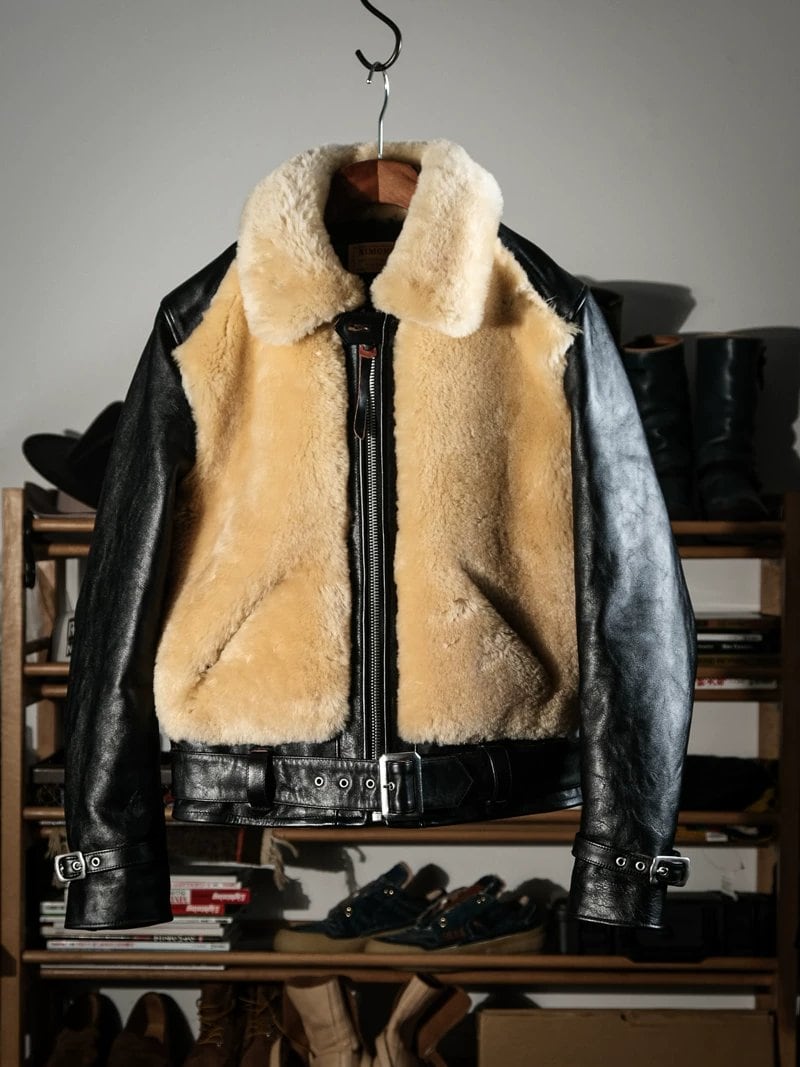 GRIZZLY JACKET Mountain Fur Jacket — Merino Wool Pile, 1930s