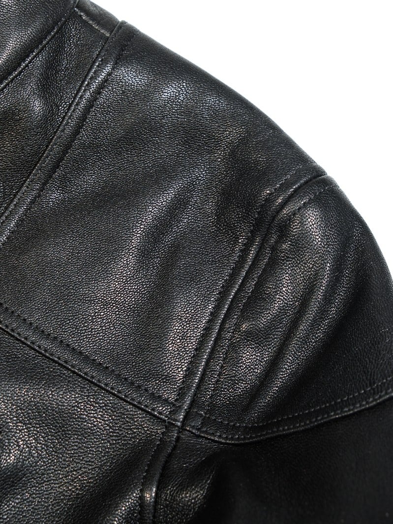 Single Riders Leather Jacket — Tannin Tanned Goatskin