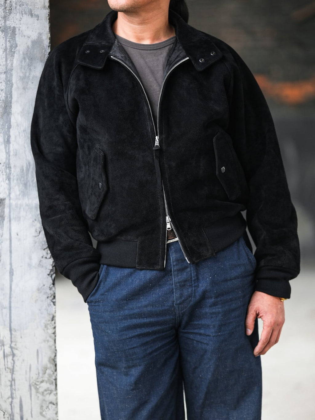 Harrington Blouson G9 — Leather