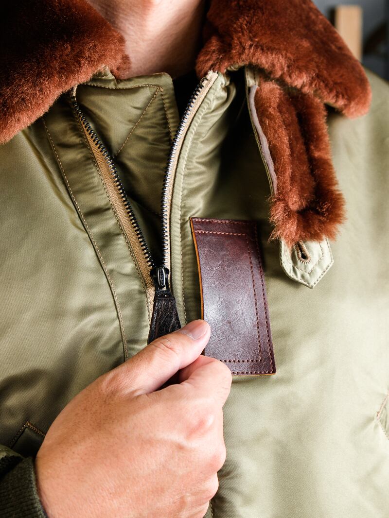 B-15B Flight Jacket — Real Fur Collar