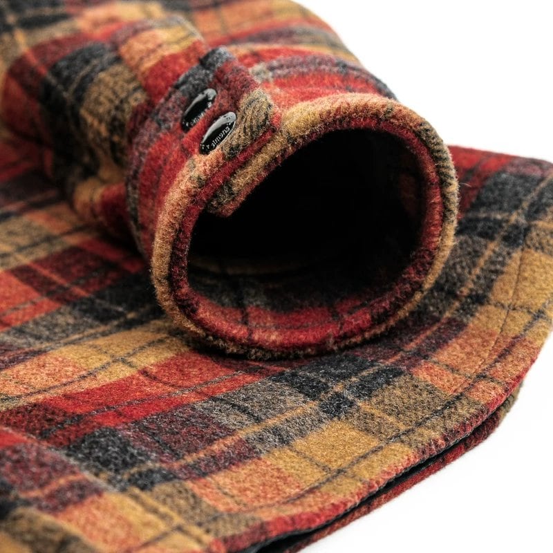 CPO Shirt Jacket — Check, Heavy, Coffee Brown Wool