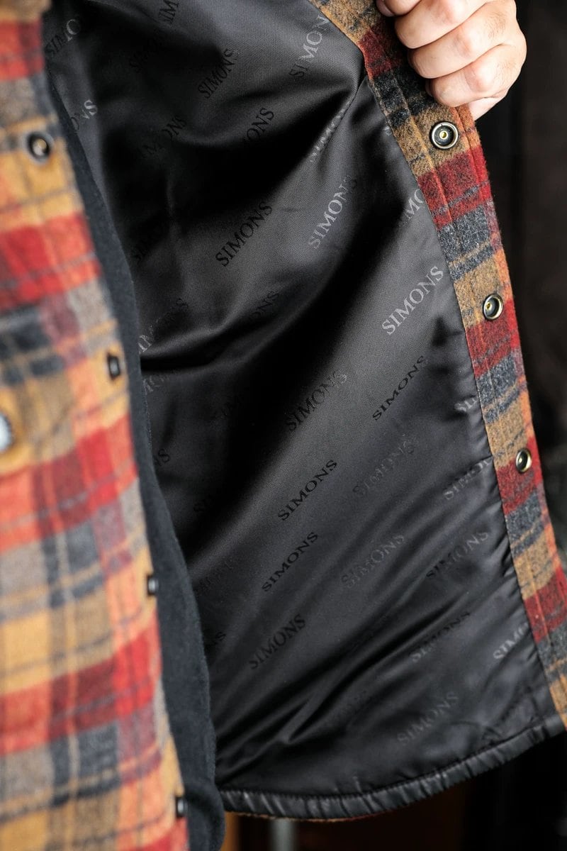 CPO Shirt Jacket — Check, Heavy, Coffee Brown Wool