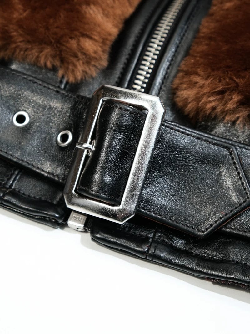 GRIZZLY JACKET Mountain Fur Jacket — Merino Wool Pile, 1930s