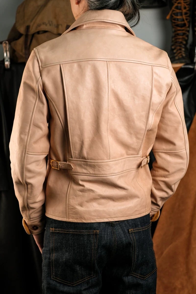 Car Coat — 1940s Horsehide