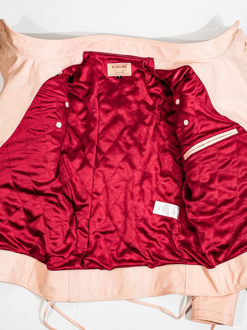 Sonoma Jacket ワイドショルダー絞り ホースハイド
