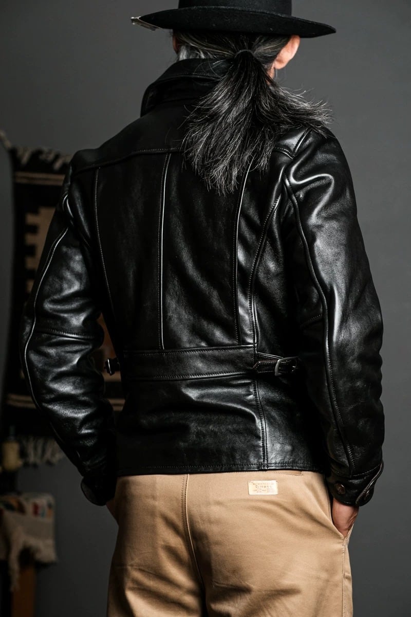 Car Coat — 1940s Horsehide