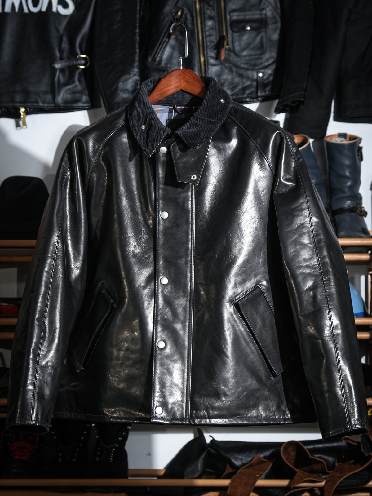 Courier Jacket — ECO Oil-Wax Calfskin