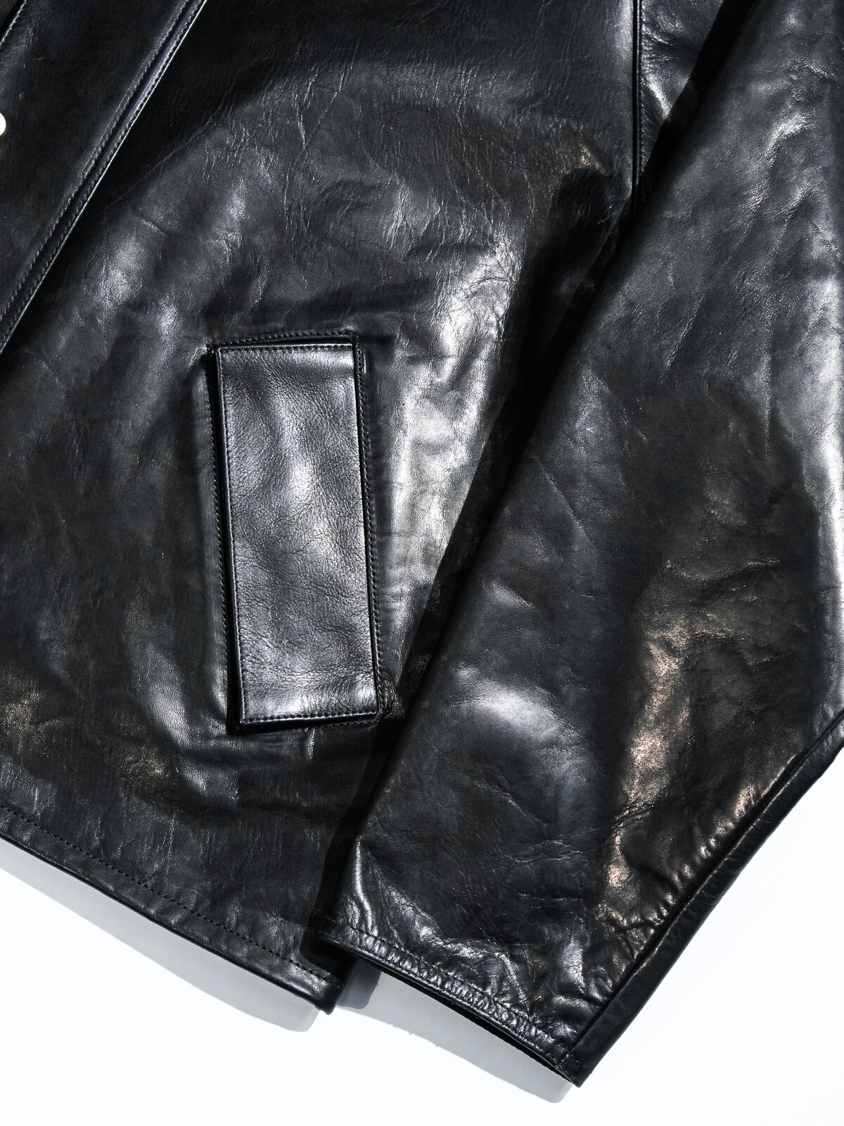 Courier Jacket — ECO Oil-Wax Calfskin