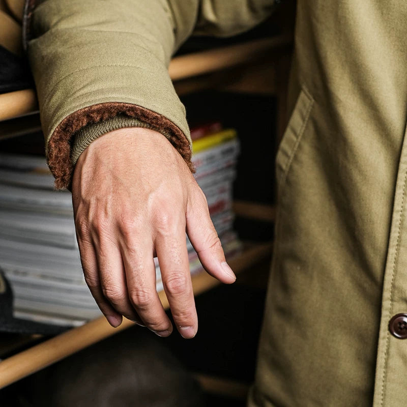 N-1 デッキジャケット 14oz ウール・アルパカ混 USN復刻 2ndモデル