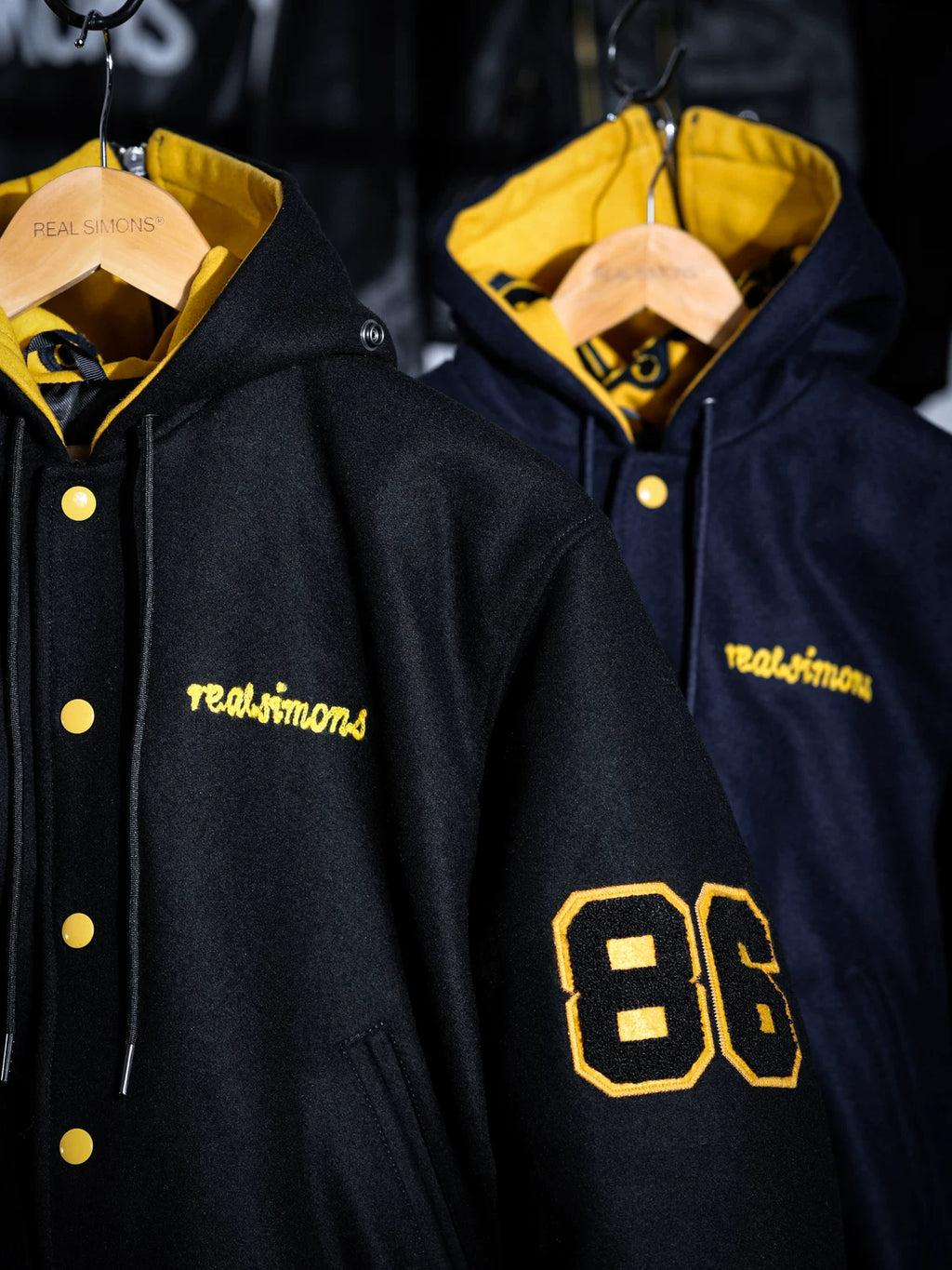 세일러 칼라 울 스타디움 재킷 SAILOR COLLAR 집 후드 1950s 복각