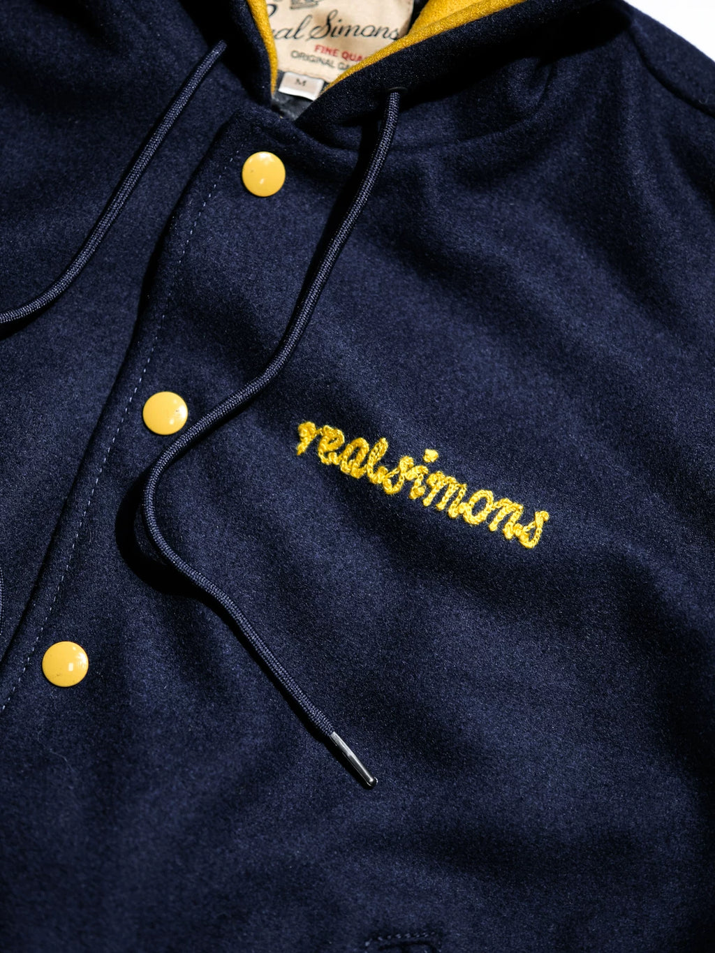 세일러 칼라 울 스타디움 재킷 SAILOR COLLAR 집 후드 1950s 복각