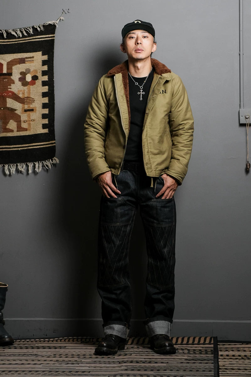 N-1 デッキジャケット 14oz ウール・アルパカ混 USN復刻 2ndモデル
