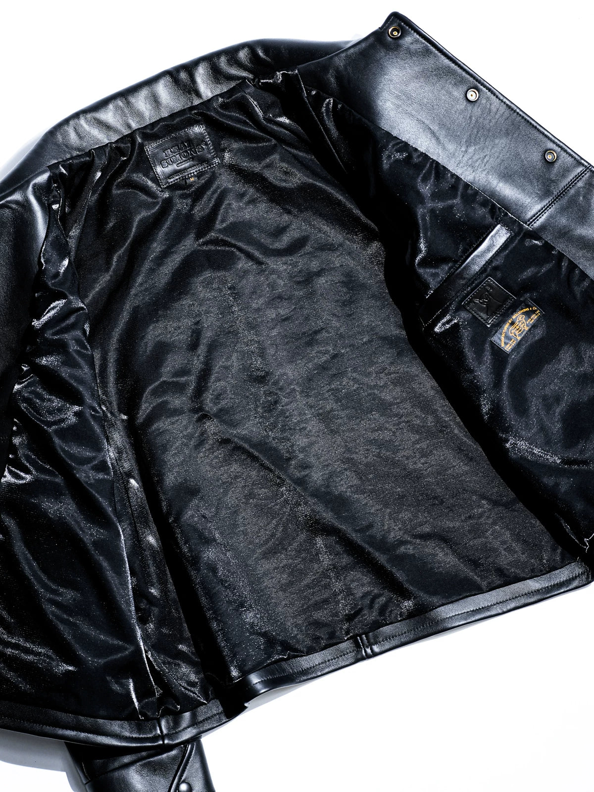 CAMDEN Leather Coach Jacket, Short and Wide, Thick French Sheepskin
